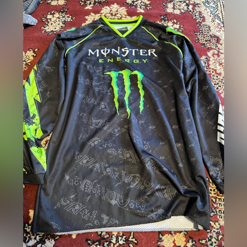 Rare Monster Energy Drink Jersey